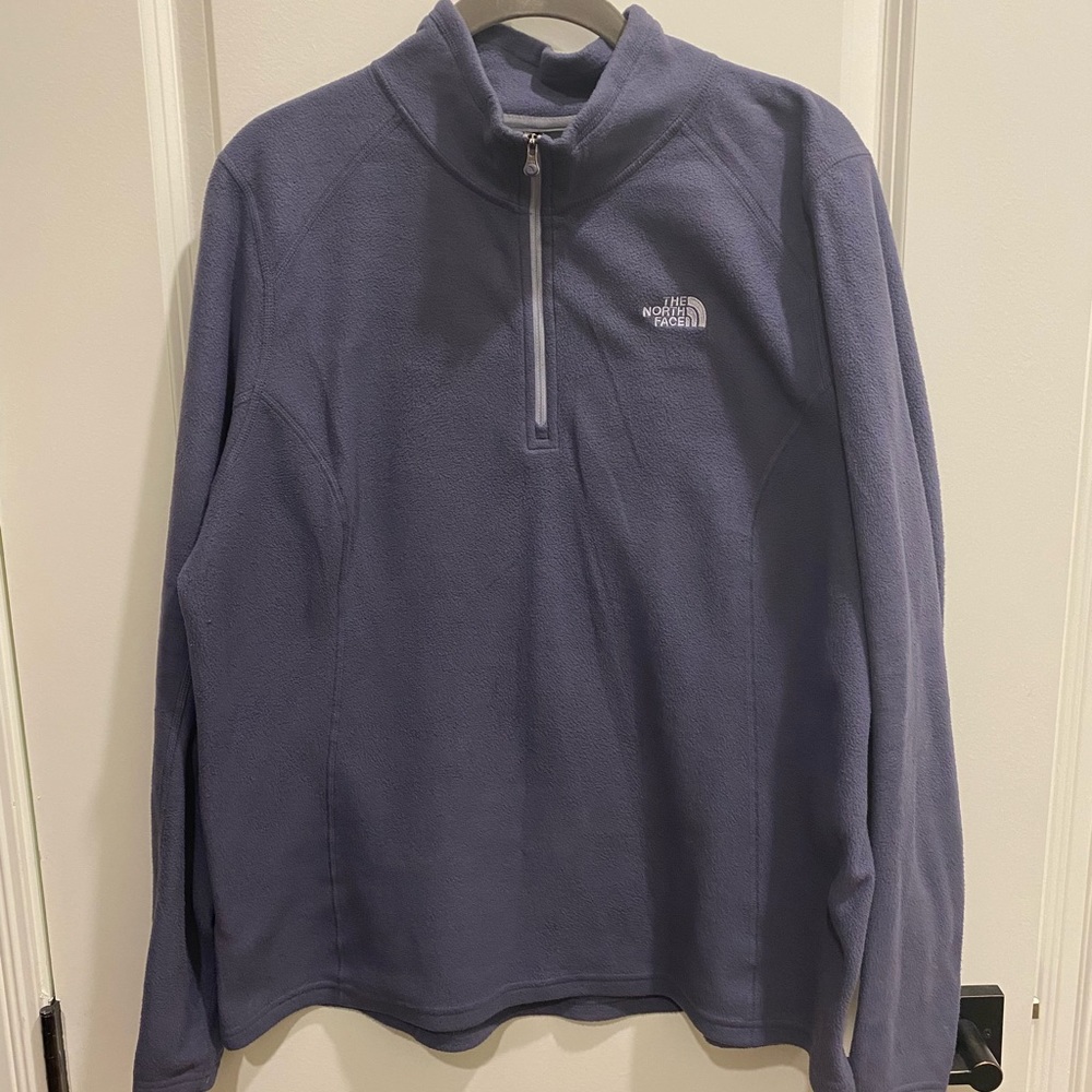 The North Face Glacier 1/4 Zip Fleece, Lavender, Women’s XL